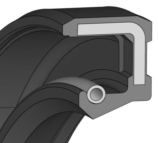 Picture of Radial shaft seal WA 55x90x12 NBR70 111123