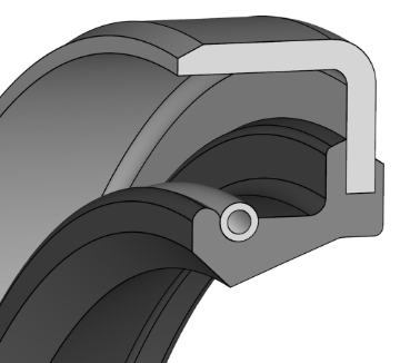 Picture of Radial shaft seal WB 95x120x13 NBR70 115316
