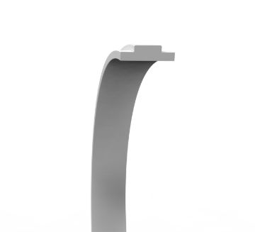 Picture of Rod guide ring FIT30 115x120x16x8 POM 135842